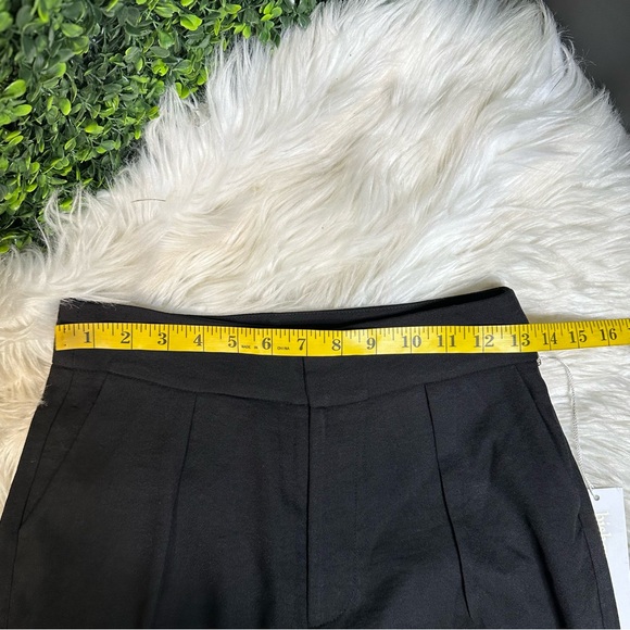 Nwt Anthropologie bishop +‎ young Elegant Black Trousers wide leg pants - Picture 9 of 11